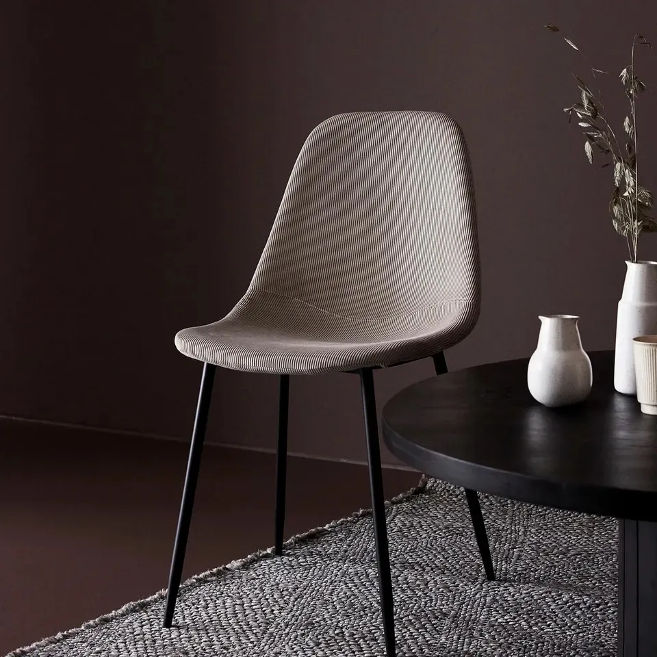 Found chair in corduroy by Nordic Nest