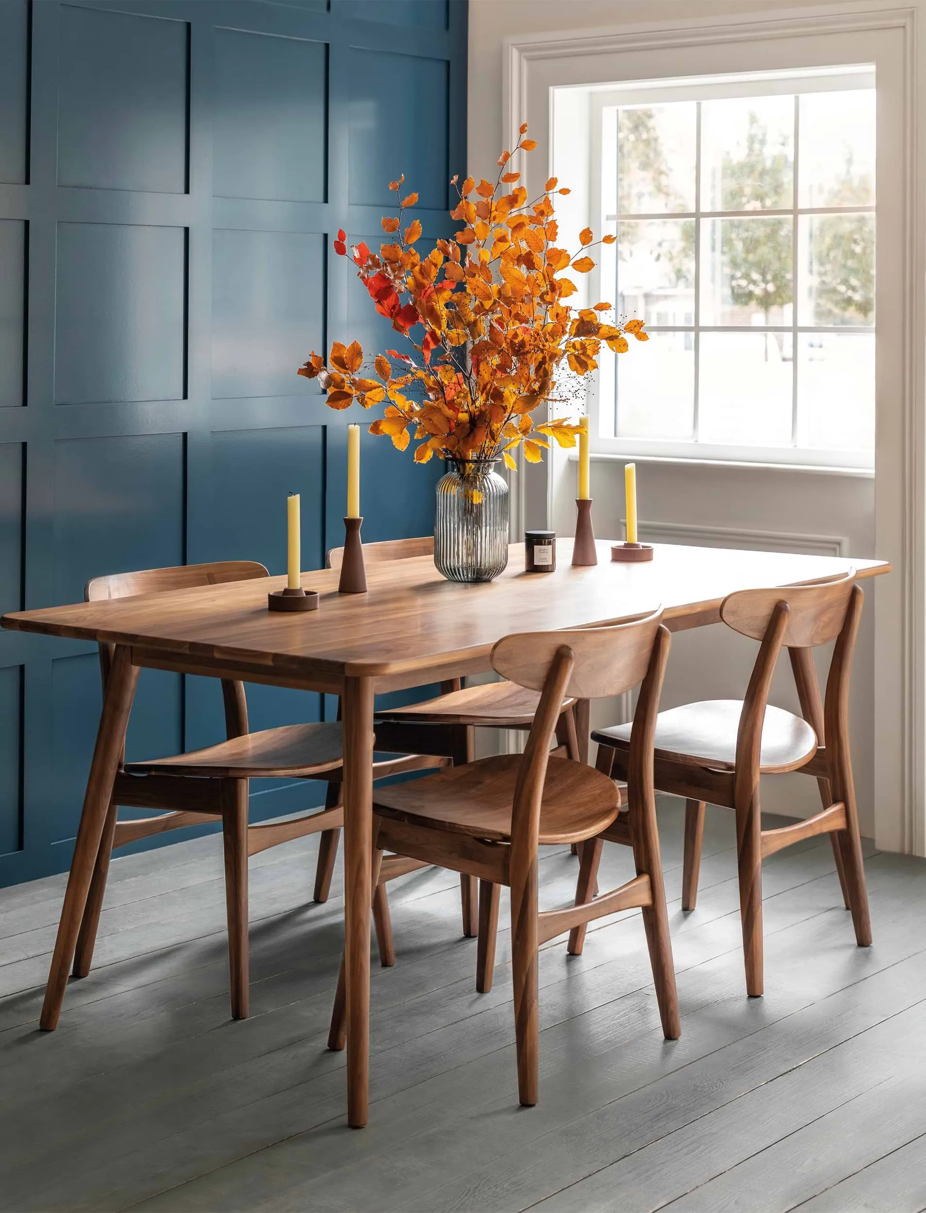 Garden Trading's Kersoe solid walnut table